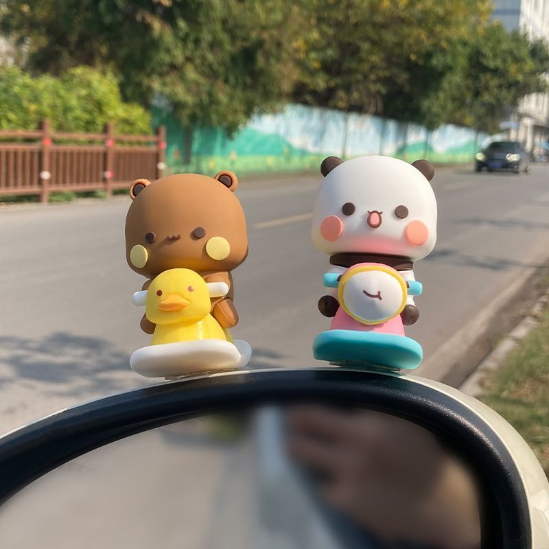 Yier Bubu Spring Swing Figurin - огляд і ціна Car Accessories Inside