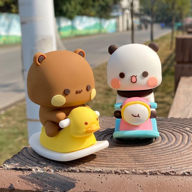 Yier Bubu Spring Swing Figurin - огляд і ціна Car Accessories Inside