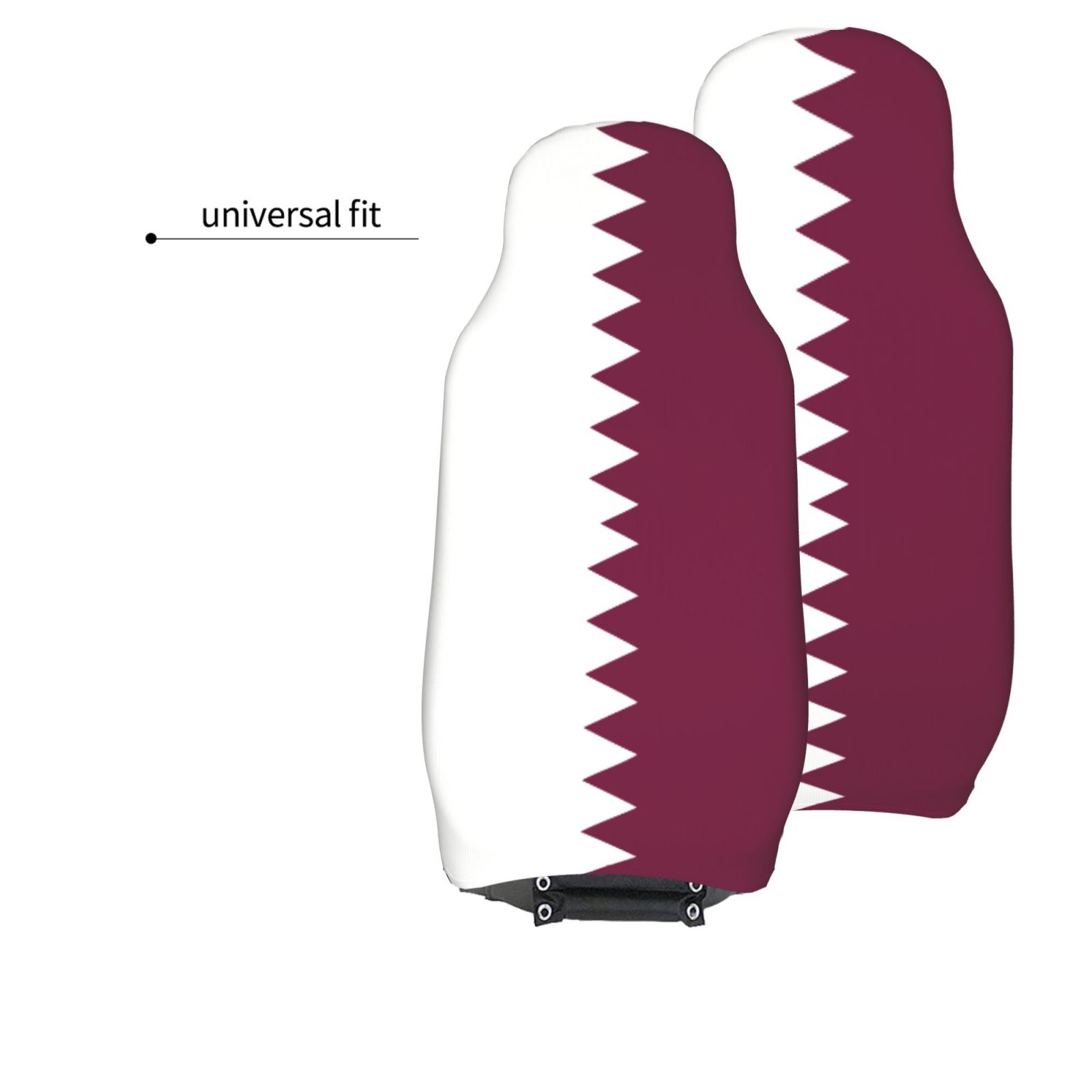 Qatar Flag Printed Patriotic-t - огляд і ціна Car Accessories Qatar