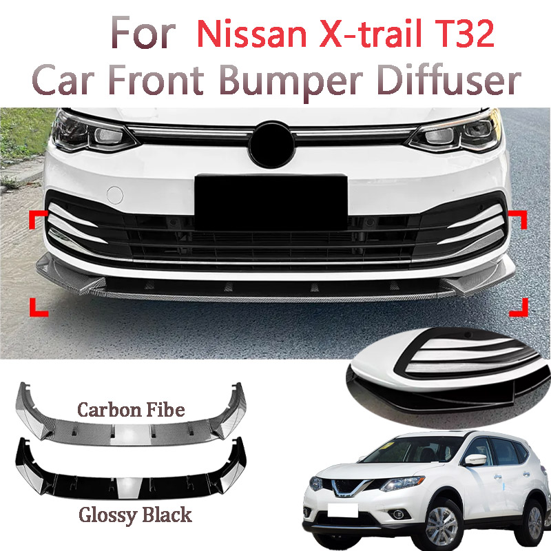 New Car Gloss Black Front Bump - огляд і ціна Car Accessories Nissan Xtrail