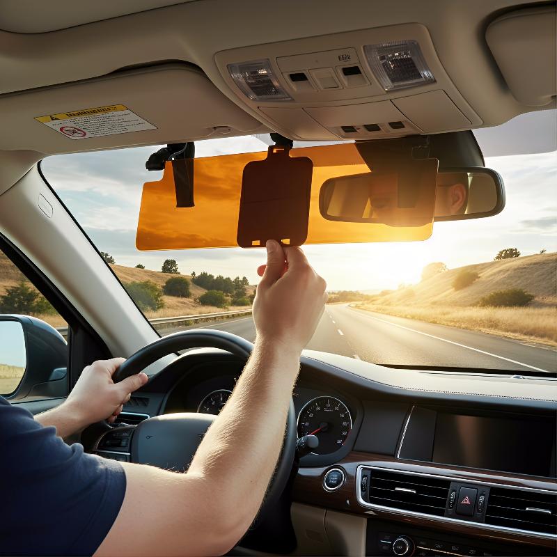 Car Anti Glare Sun Visor Exten - огляд і ціна Car Accessories For Night Driving