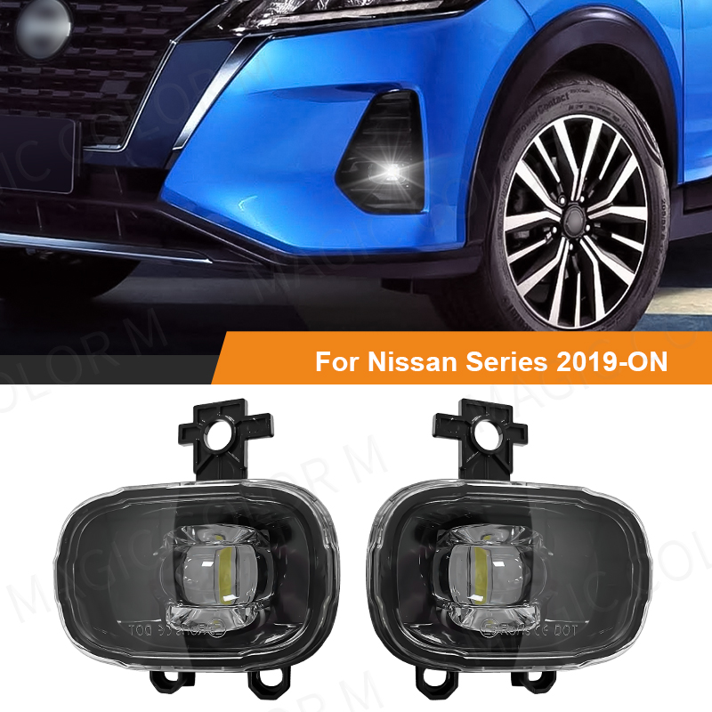 2PCs LED Fog Lights for Nissan - огляд і ціна Car Accessories Nissan Xtrail