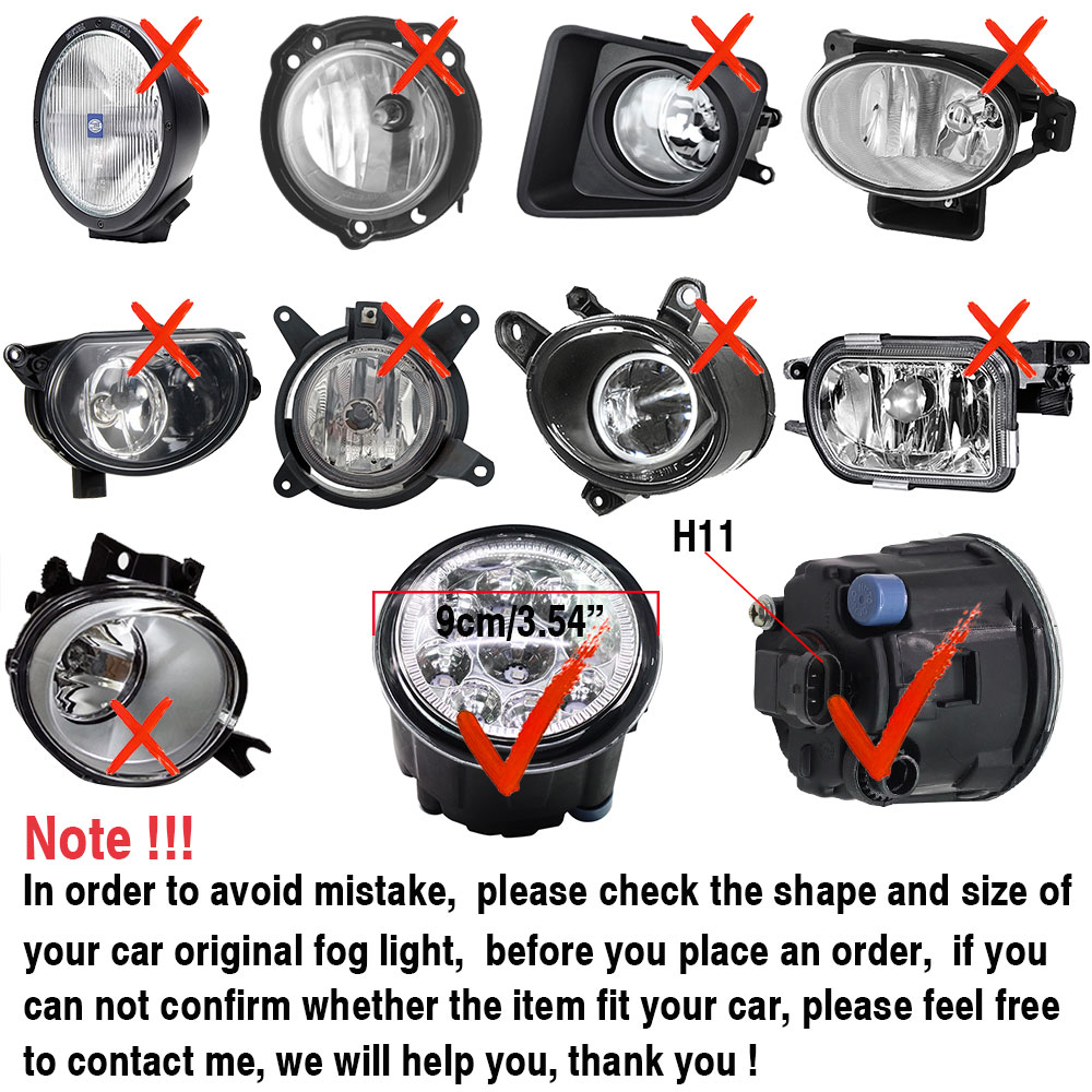 LED Fog Lamp Daytime Running D - огляд і ціна Car Accessories Nissan Xtrail