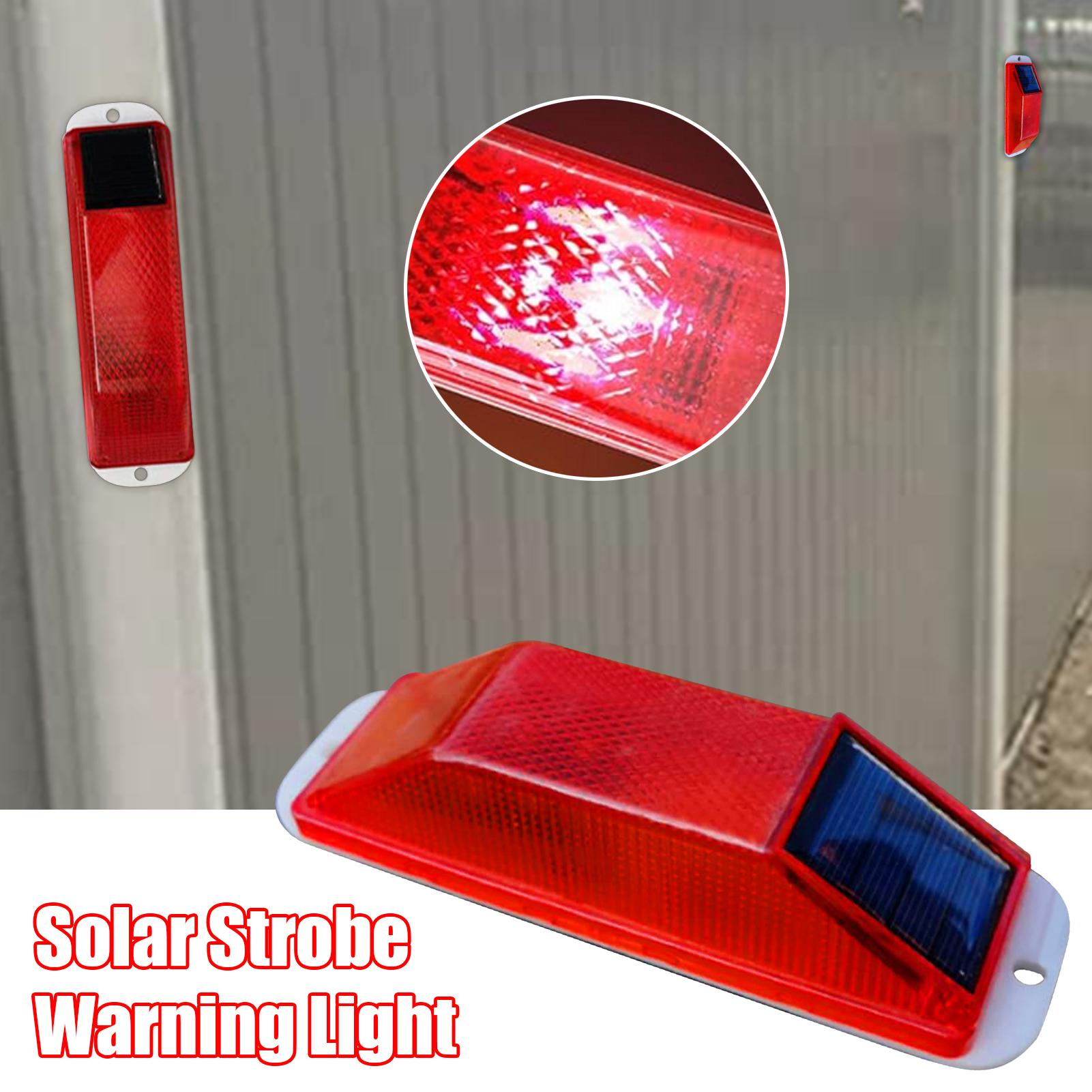 LED Solar Strobe Warning Lamp  - огляд і ціна Car Accessories For Night Driving