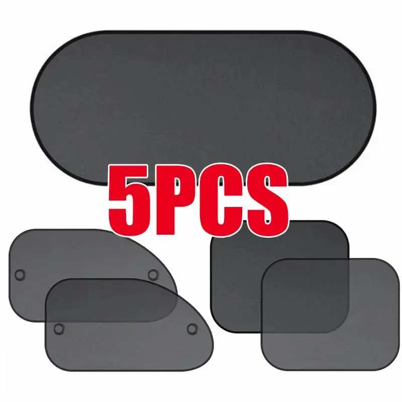 1Set Black Window Curtain Side - огляд і ціна Car Accessories Rear