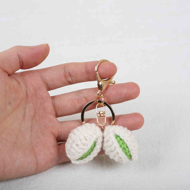 Cute Nuts Crochet Keyrings Kni - огляд і ціна Car Accessories Wholesale