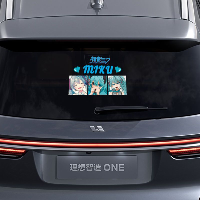 2026 New Creative Hatsune Miku - огляд і ціна Car Accessories Rear