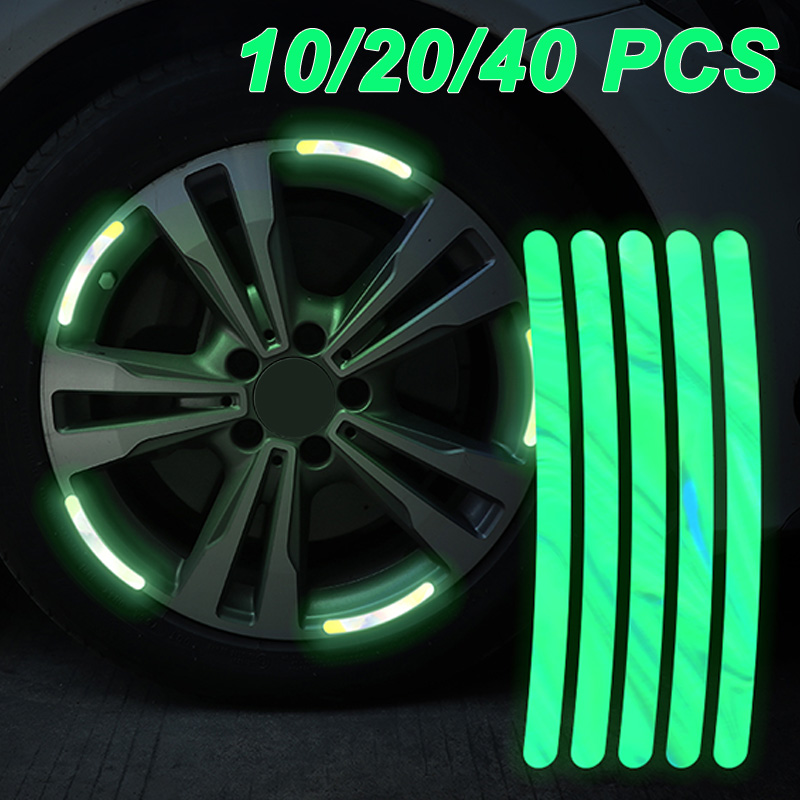 10/20/40PCS Reflective Sticker - огляд і ціна Car Accessories For Night Driving