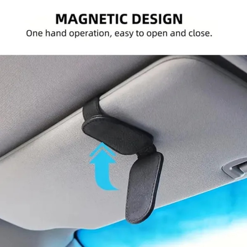 Car Sun Visor Glasses Case Hol - огляд і ціна Car Accessories Inside