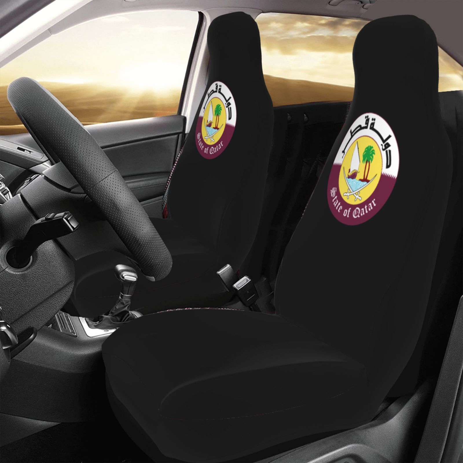 Qatar National Emblem Pattern  - огляд і ціна Car Accessories Qatar