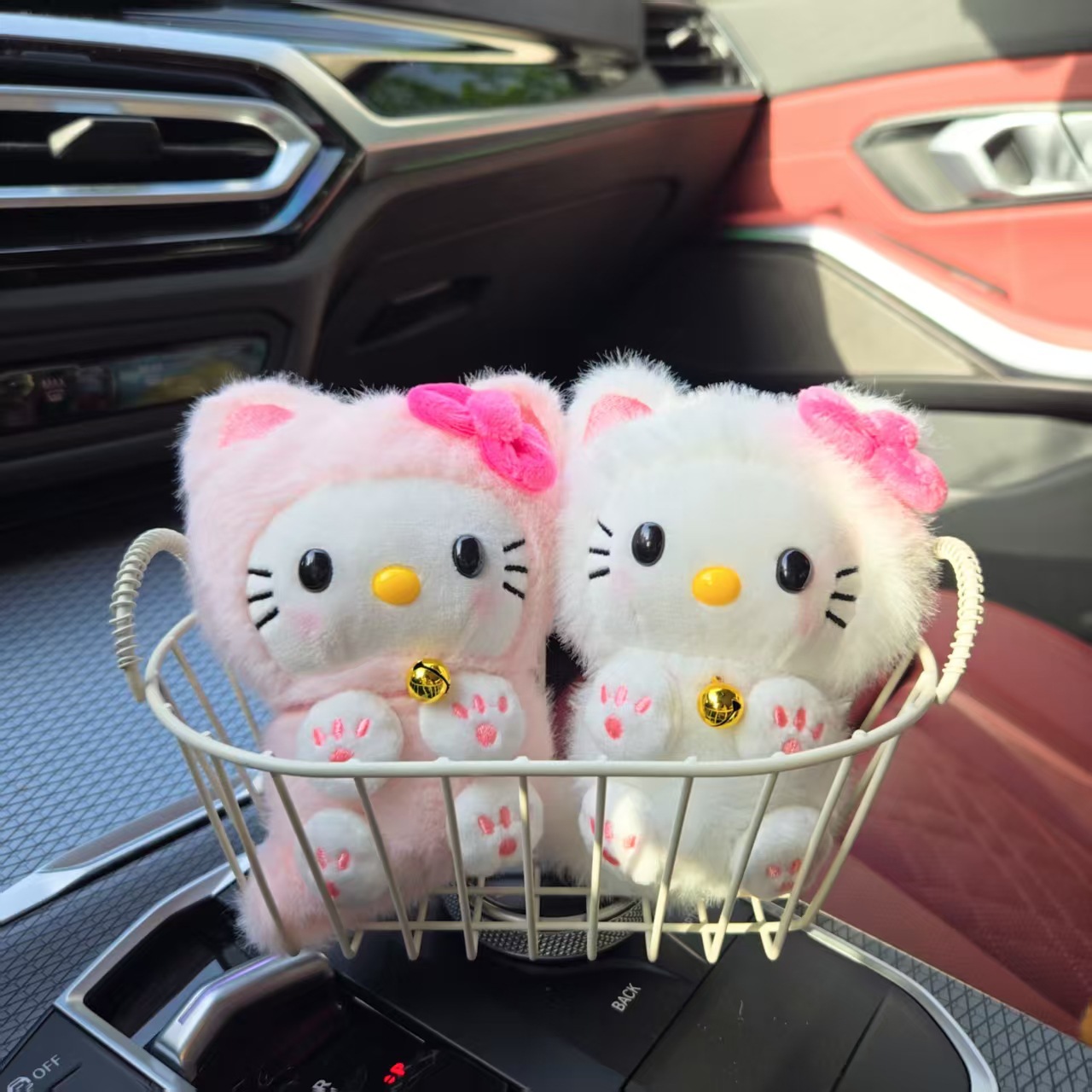 Kawaii HelloKitty Bell Cat Pen - огляд і ціна Car Accessories Cute